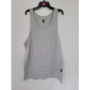 ASRV Mens Tank Top Heather Grey Athletic Training Gym Shirt XL #22